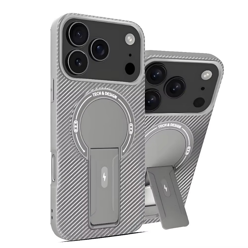 Matte Hard Pc Back Case - Casing Magnetik dengan Dudukan Tersembunyi yang