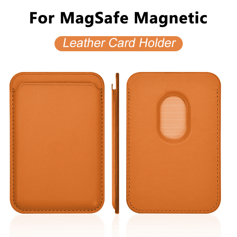 Leather Wallet Card Holder Phone Cover - Dompet Kartu Kulit Penutup Ponsel Tempat