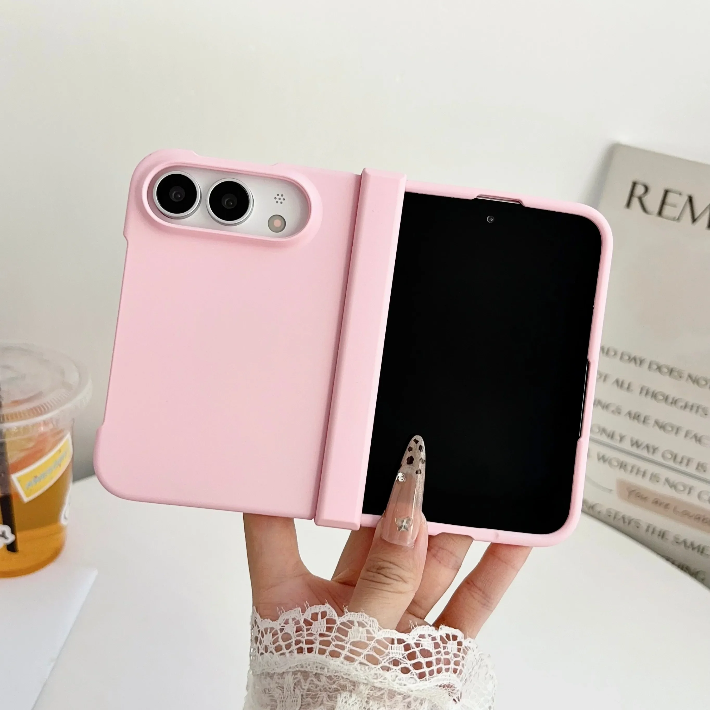 Casing Ponsel dengan Tekstur M - Matte Hard Pc Back Case ulasan dan harga