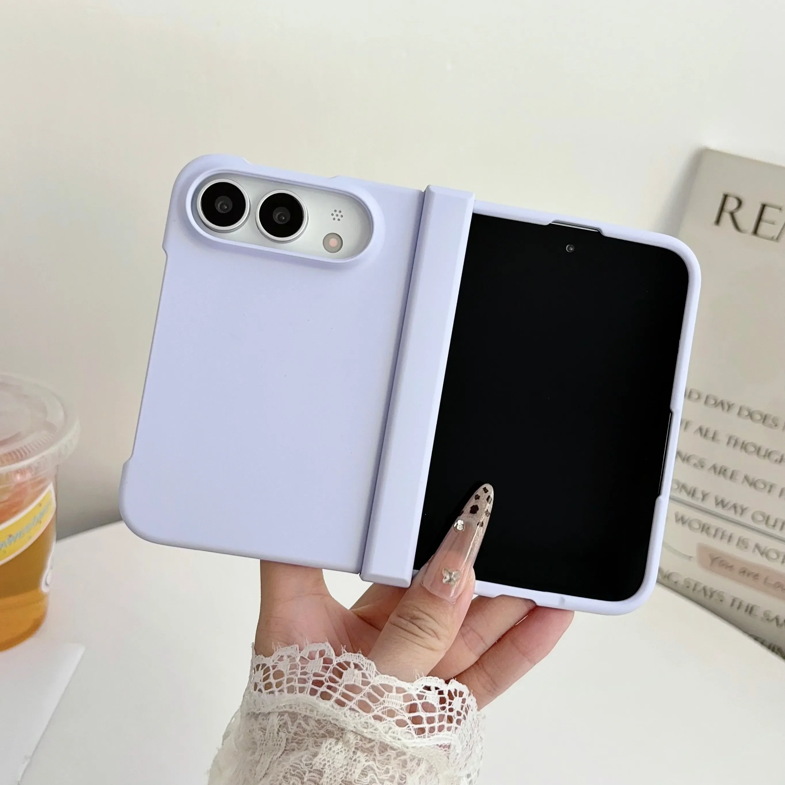 Casing Ponsel dengan Tekstur M - Matte Hard Pc Back Case ulasan dan harga