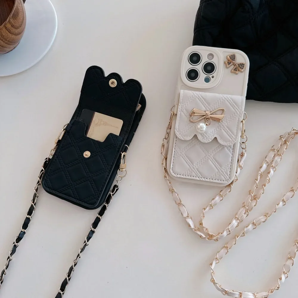 Casing Ponsel Dompet Kartu Cro - Leather Wallet Card Holder Phone Cover ulasan dan harga
