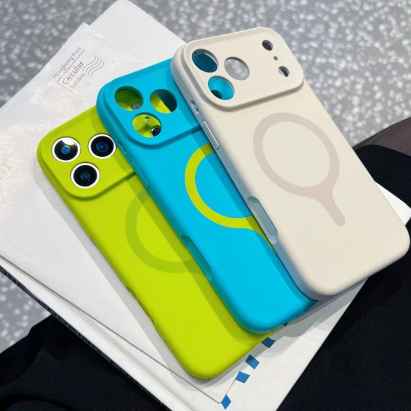 Casing Ponsel Magnetik Silikon - Liquid Silicone Magnetic Phone Case ulasan dan harga
