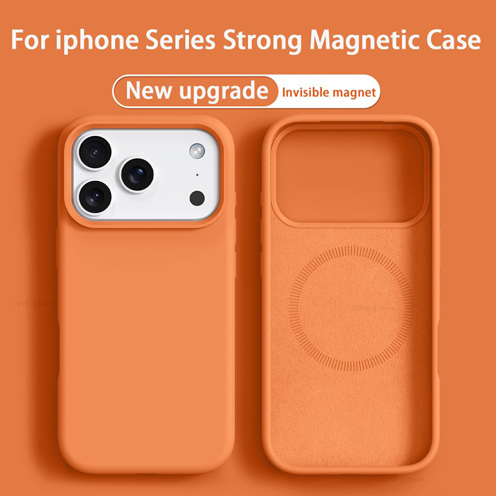Casing Magnetik Original Untuk - Liquid Silicone Magnetic Phone Case ulasan dan harga