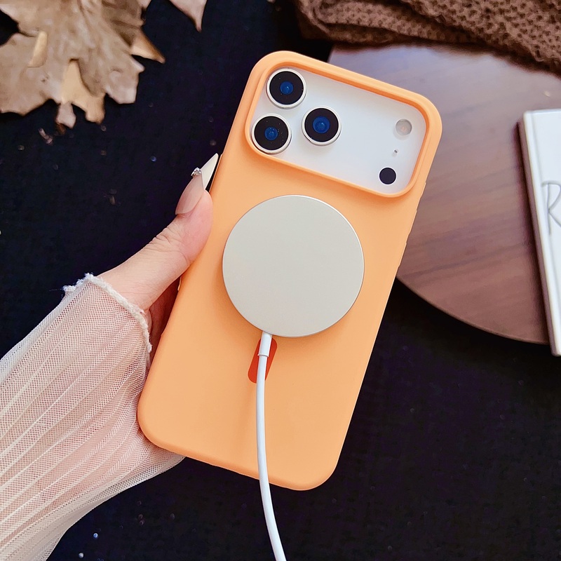 Casing Ponsel Magnetik Silikon - Liquid Silicone Magnetic Phone Case ulasan dan harga