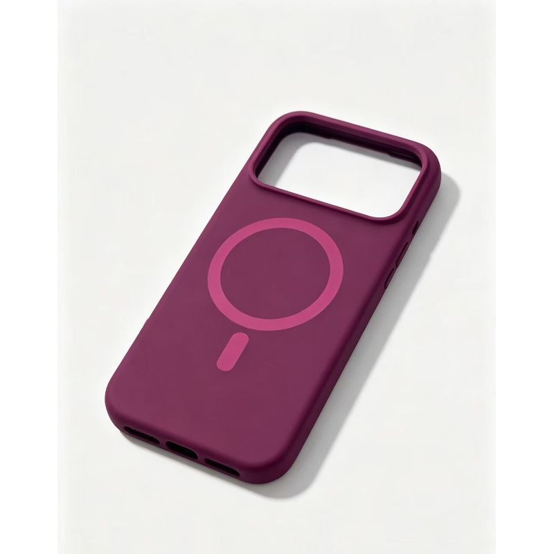 Casing Ponsel Magnetik Silikon - Liquid Silicone Magnetic Phone Case ulasan dan harga