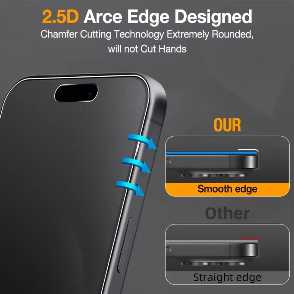 3pcs Pelindung Layar Privasi M - Matte Anti Glare Screen Protector ulasan dan harga