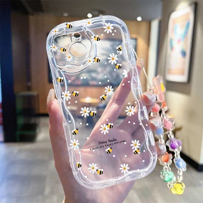 Casing Tali Pergelangan Tangan - Cute Cartoon Wrist Strap Silicone Case ulasan dan harga