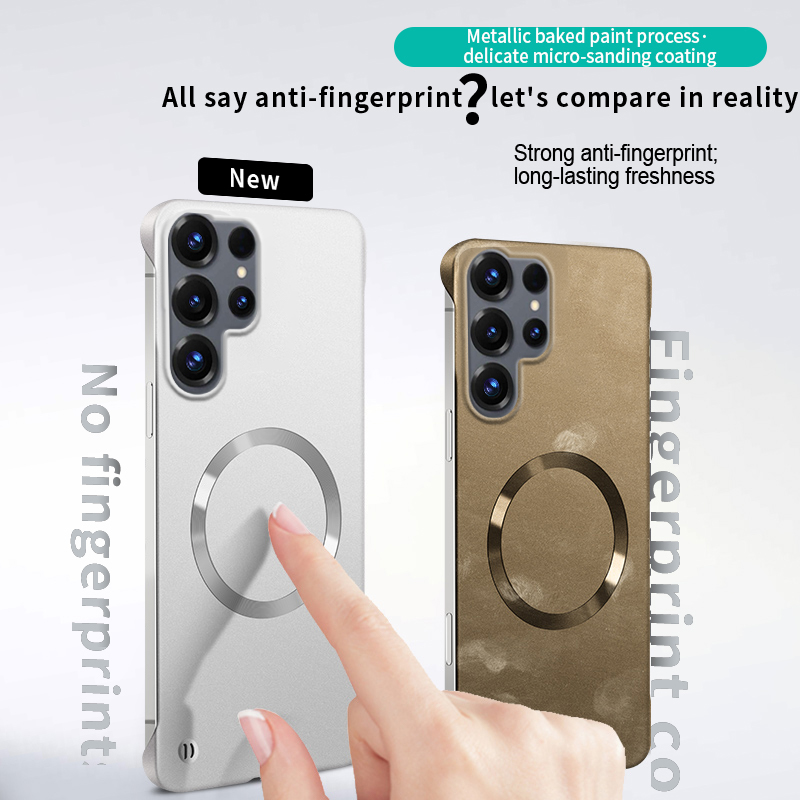 Casing Magnetik Cat Metalik Me - Ultra Thin Frameless Phone Cover ulasan dan harga